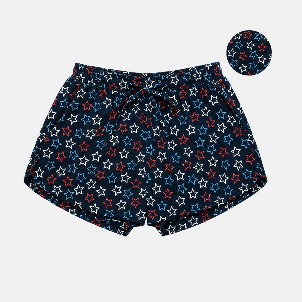 Ladies' Full Print Shorts | Cotton | HLM559690