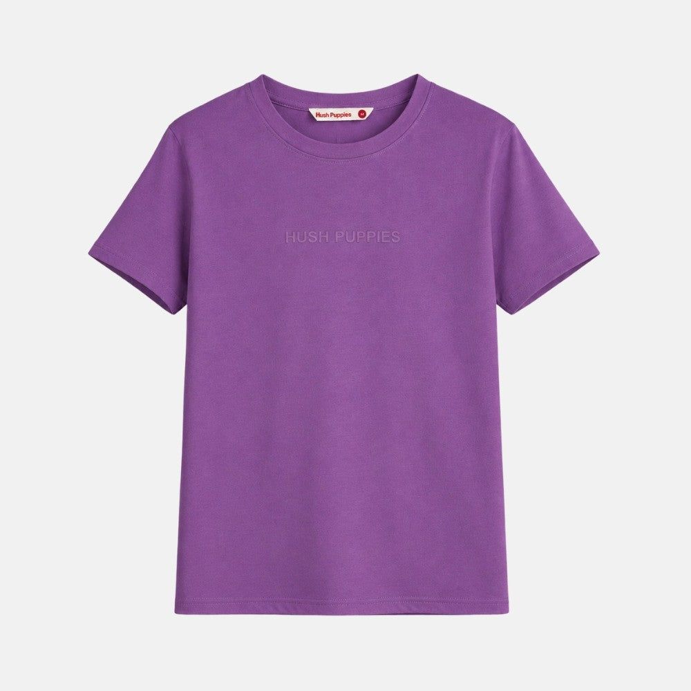 Hush Puppies Ladies Boxy Tee | 100% Cotton | HLT609873