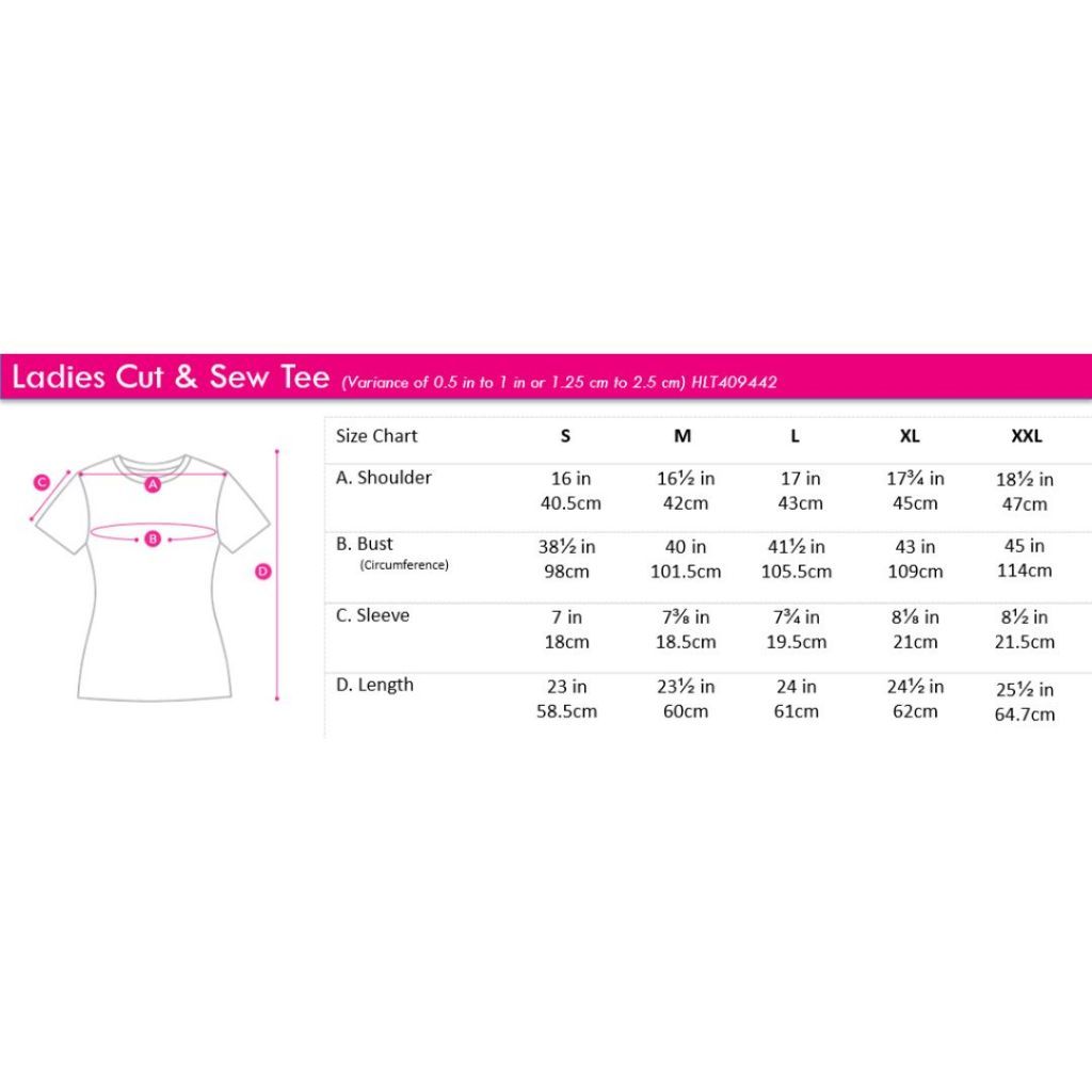 Ladies Melange | Cut & Sew | HLT409442