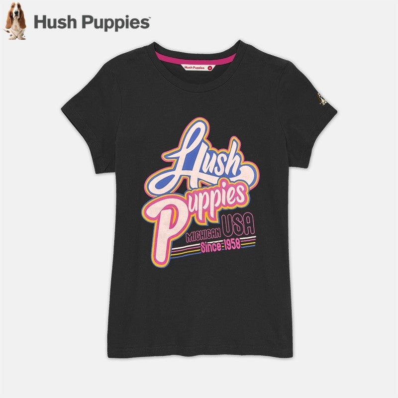 Ladies' Round Neck Graphic Tee | 100% Cotton | HLT368822