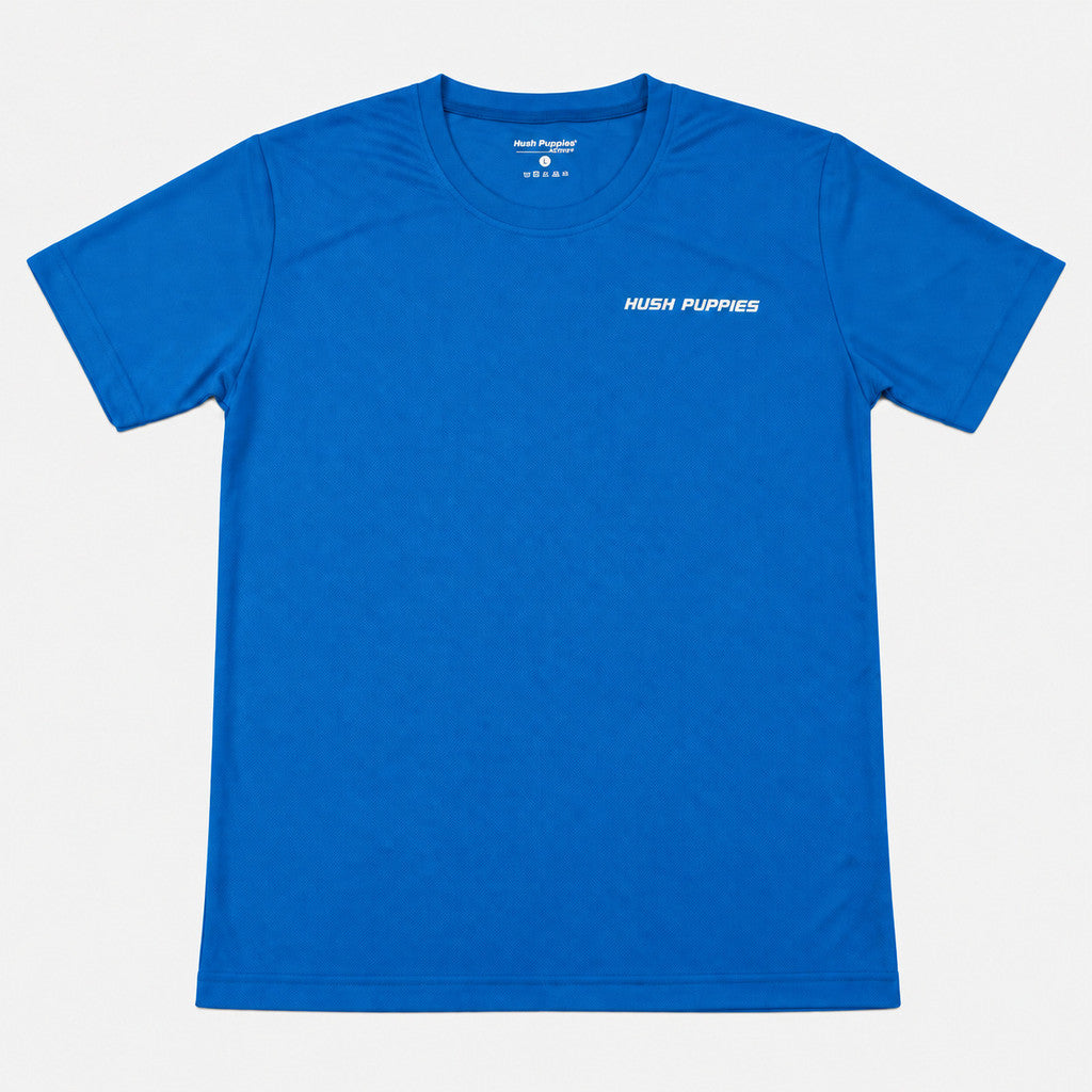 Men's Round Neck Mesh Active Tee | Quick Dry | HMT659923