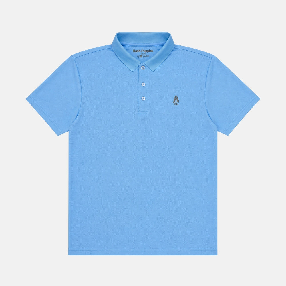 Men Active Polo With Dog Logo | HMP639878
