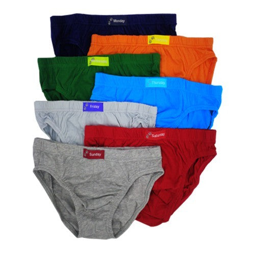 7pcs Boys' Briefs | Combed Cotton | Mini HBB278125