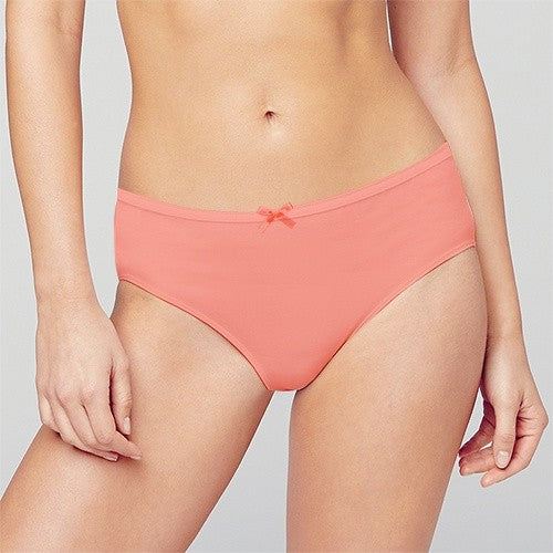 Cotton Spandex Midi 5pcs Ladies Panties HLU008885