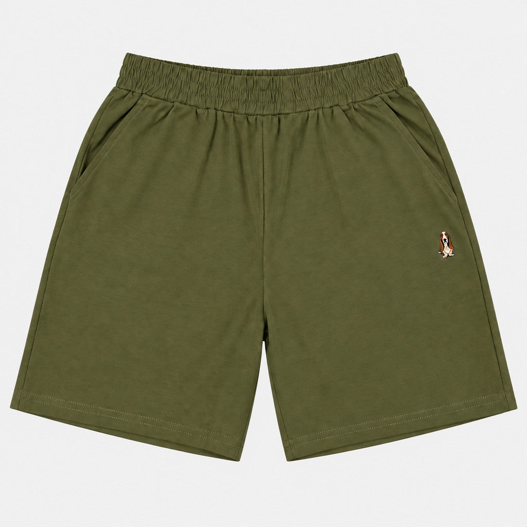 Men's Knit Easy Shorts | 100% Cotton | HMM601061