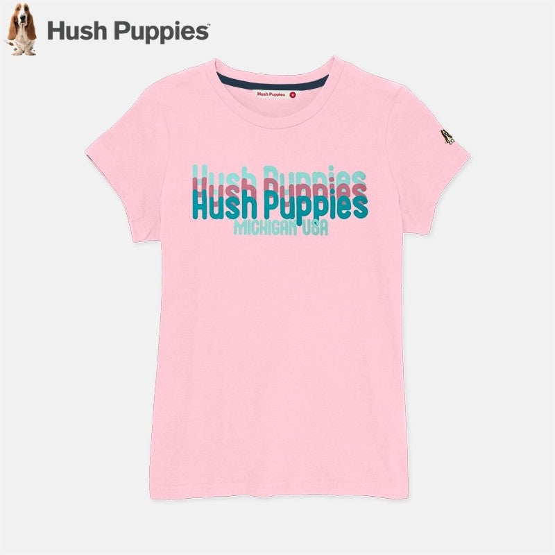Ladies' Round Neck Graphic Tee | 100% Cotton | HLT368820