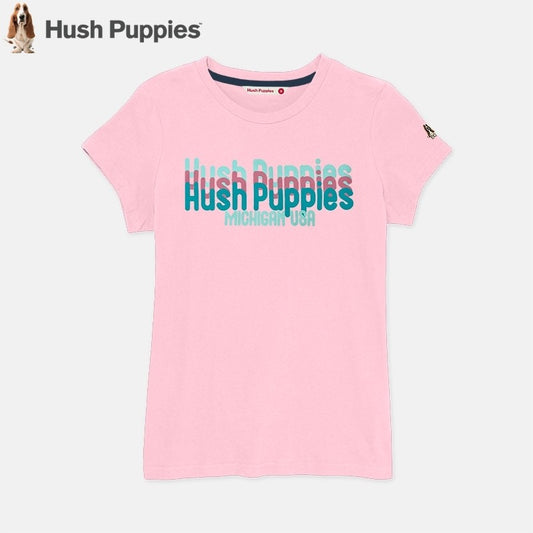 Ladies' Round Neck Graphic Tee | 100% Cotton | HLT368820