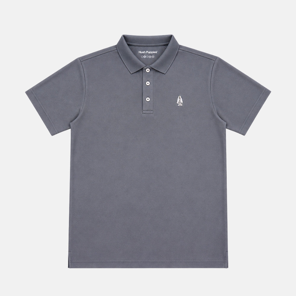 Men Active Polo With Dog Logo | HMP639878