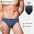 5pcs Men's Briefs | Cotton Jersey | Hipster | HMB679425