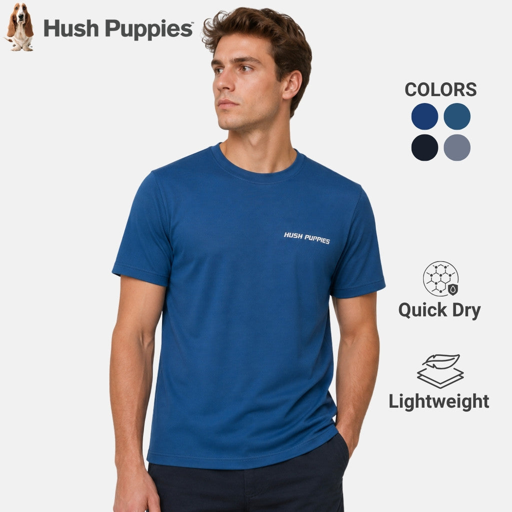 Men's Round Neck Active Tee | Quick Dry | HMT651016