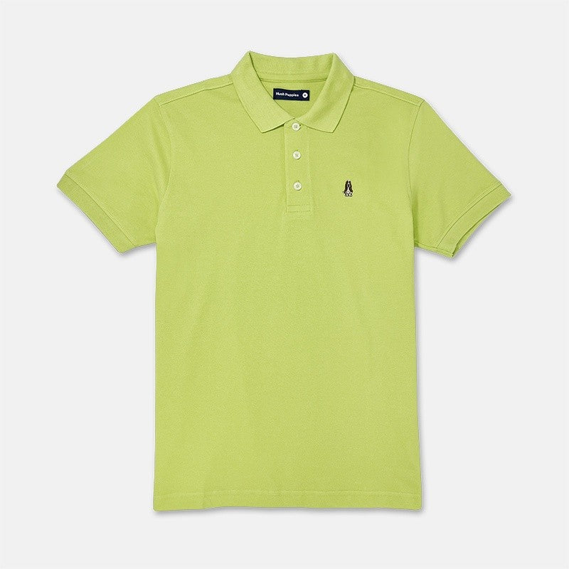 Men's Basic Polo Tee With Embroidery | Cotton | HMP601363