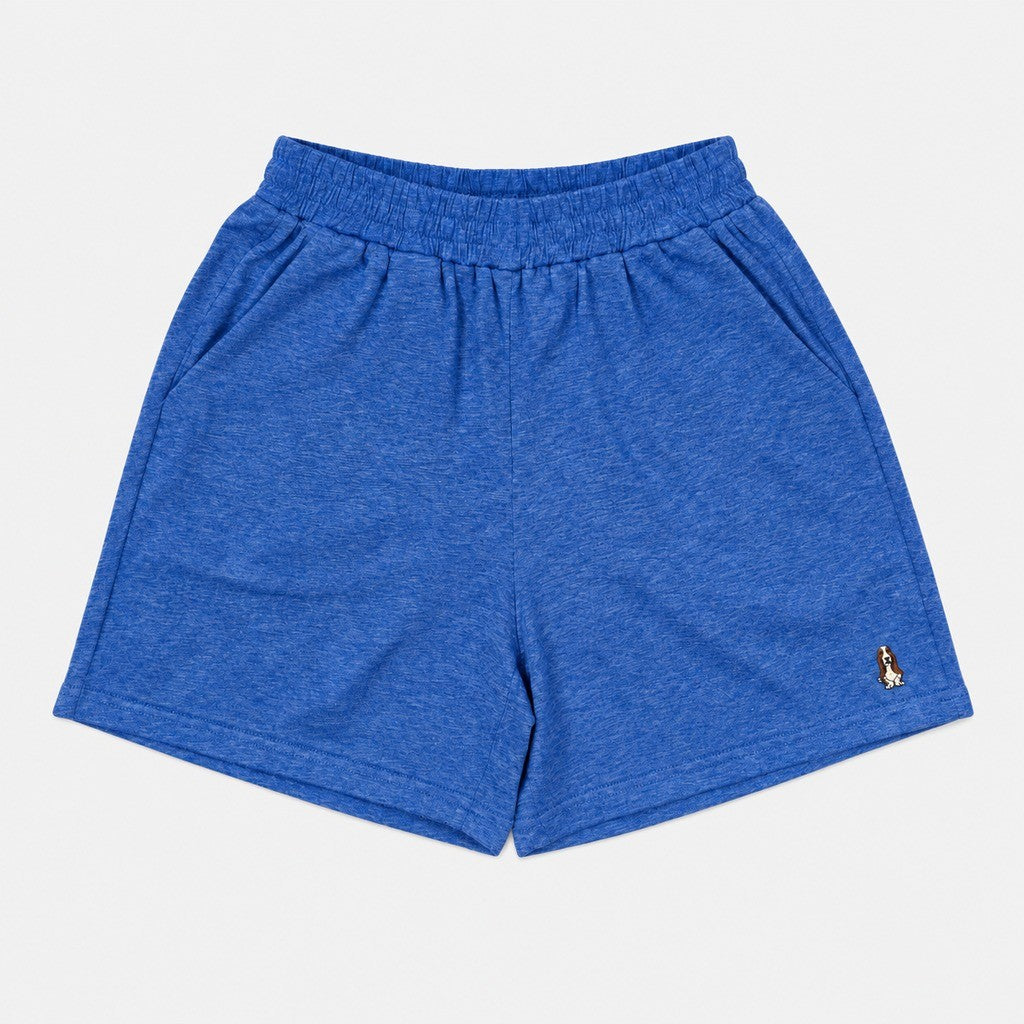 Ladies' Easy Shorts Melange | 100% Cotton | HLM509844