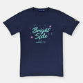 Men's Round Neck Graphic Tee | 100% Cotton | HMT579827