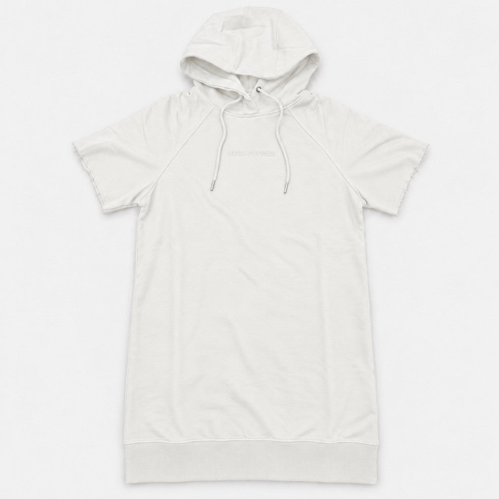Women's Short Sleeve Hoodie Dress | 100% Cotton | HLD651107