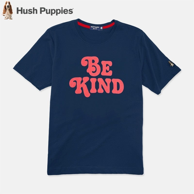 Men's Round Neck Couple Graphic Tee | Cotton Mixed | HMT358762