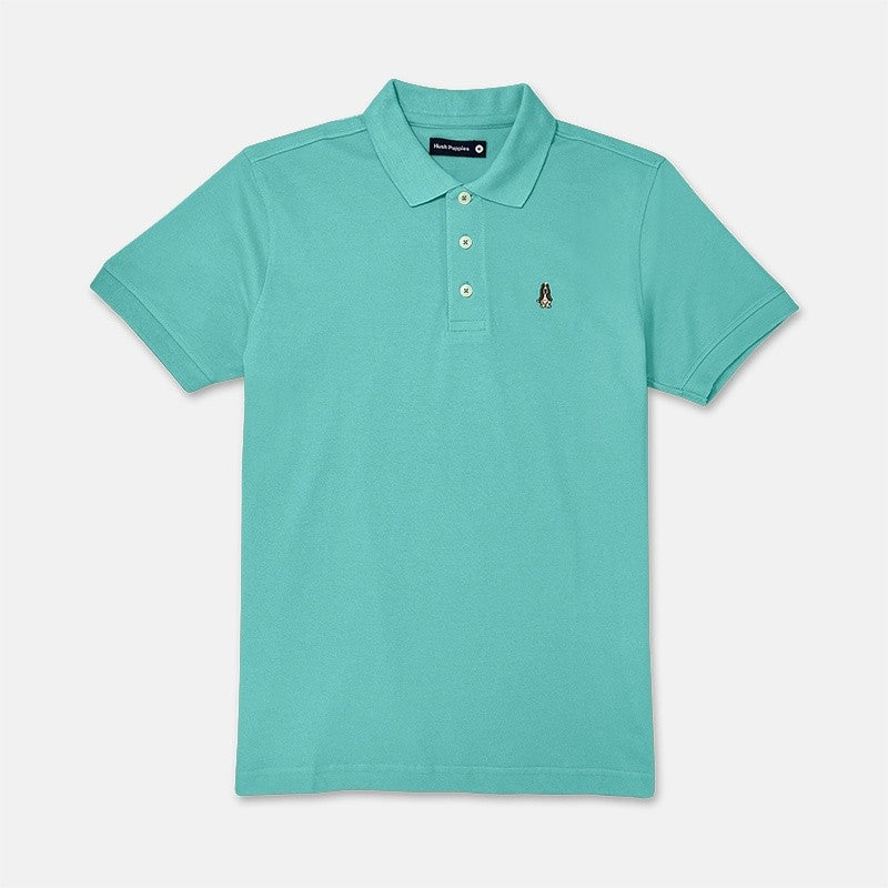 Men's Basic Polo Tee With Embroidery | Cotton | HMP601363
