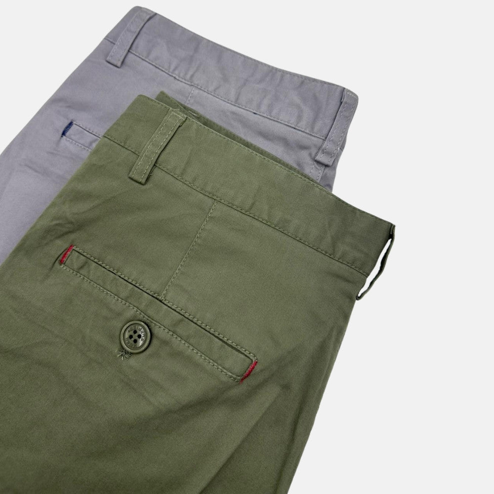 Men's Bermuda Brushed Finish | 100% Cotton Twill | HMM579710