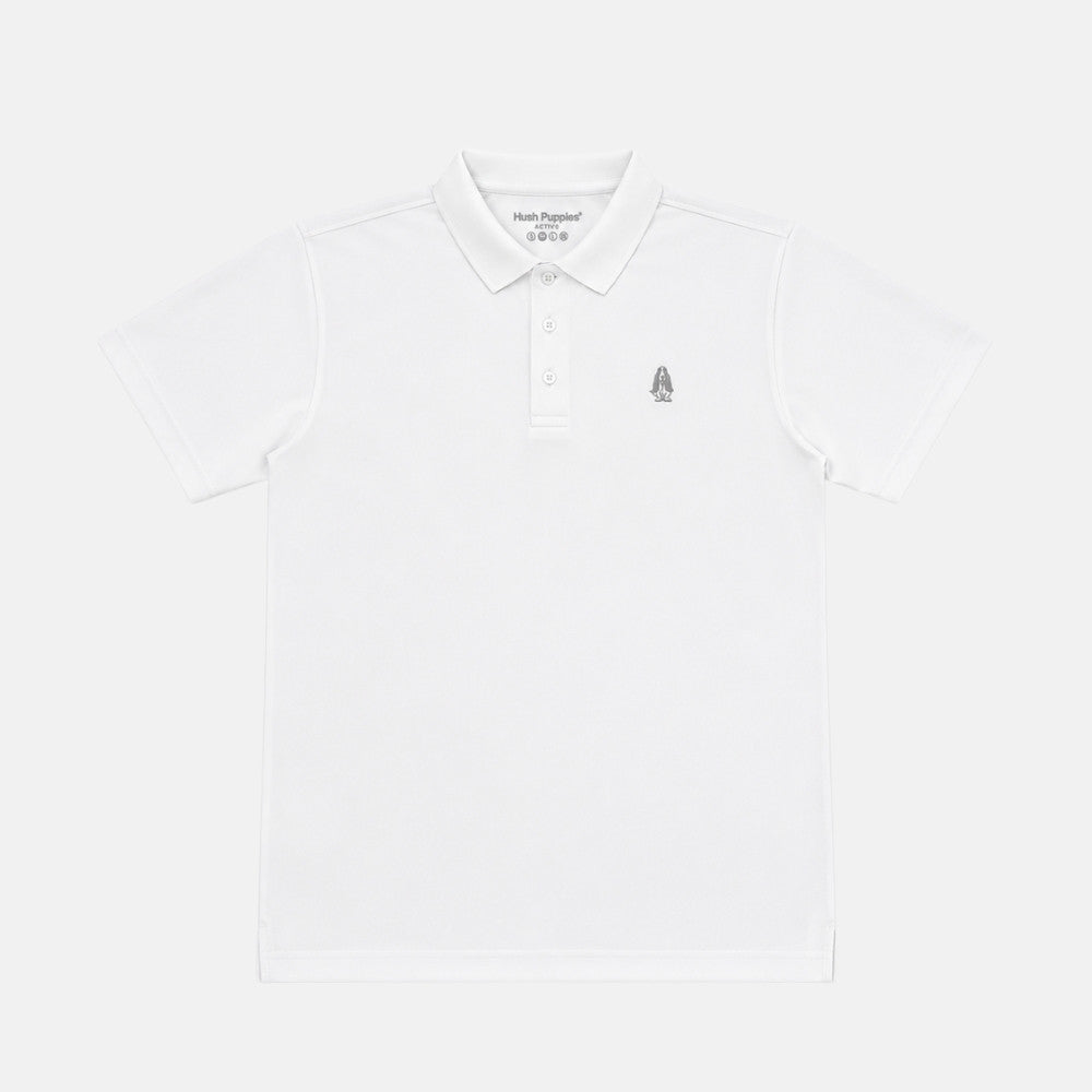 Men Active Polo With Dog Logo | HMP639878