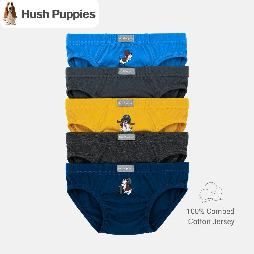 5pcs Boys' Briefs | 100% Combed Cotton | Mini HBB278324
