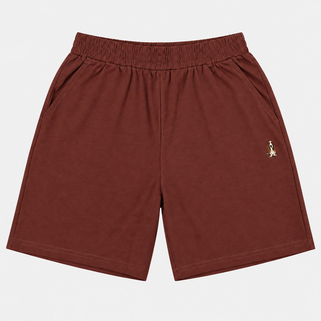 Men's Knit Easy Shorts | 100% Cotton | HMM601061