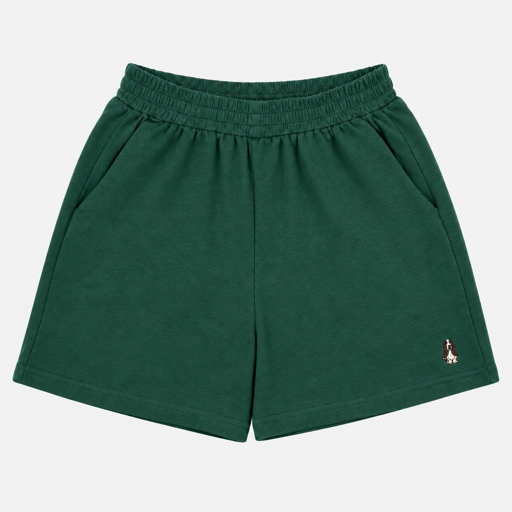 Ladies' Easy Shorts Solid | 100% Cotton | HLM609867