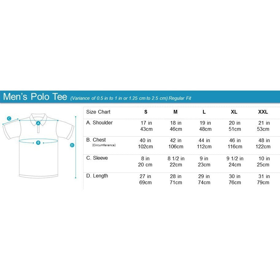 Men's Knit Basic Polo With Embroidery on Pocket | 100% Cotton | HMP601364