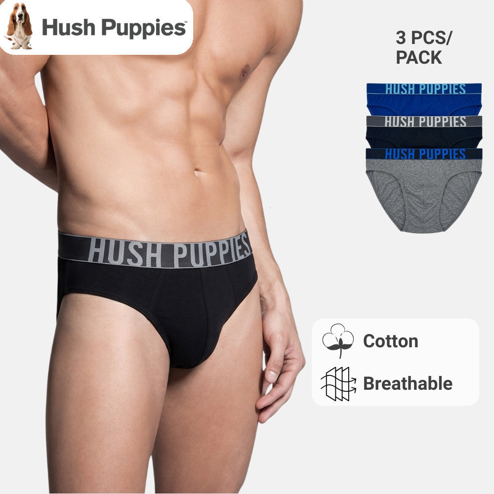 3pcs Men's Briefs | Cotton Elastane | Mini | HMB579730