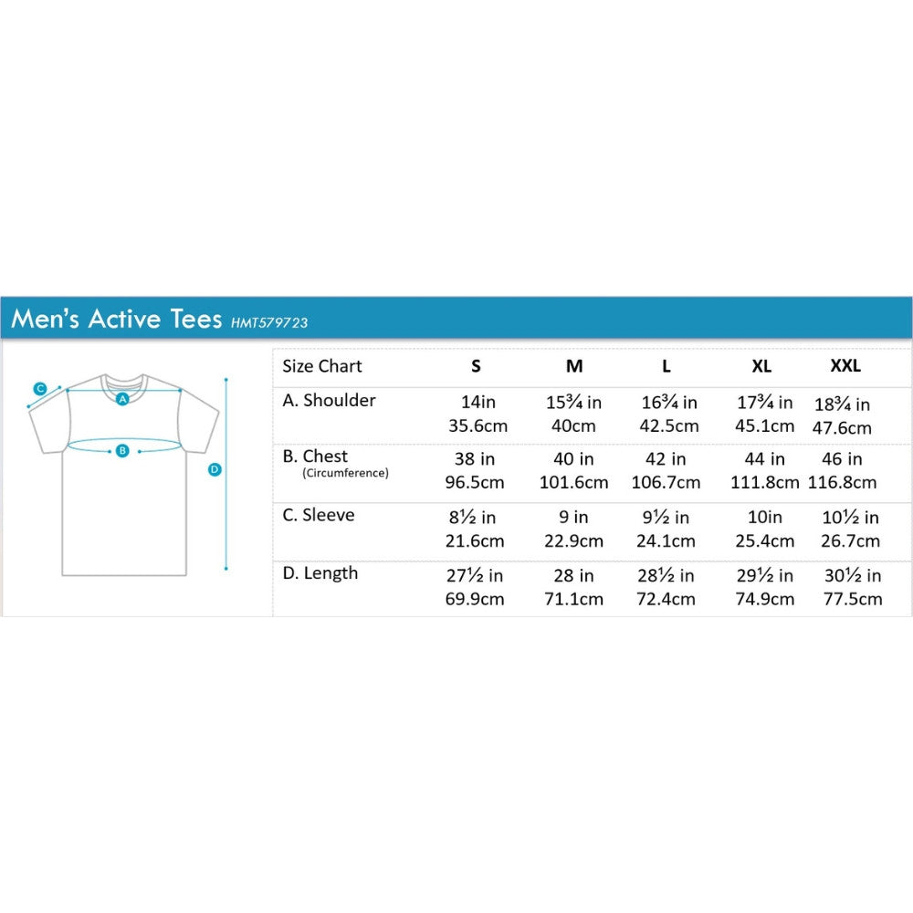 Men's Active Tee With Side Detail | HMT579723