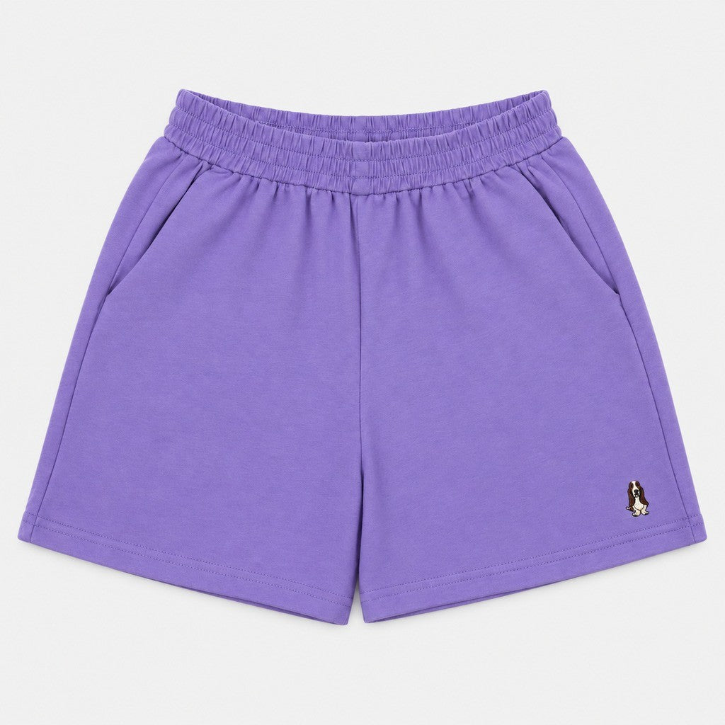 Ladies' Easy Shorts Solid | 100% Cotton | HLM609867