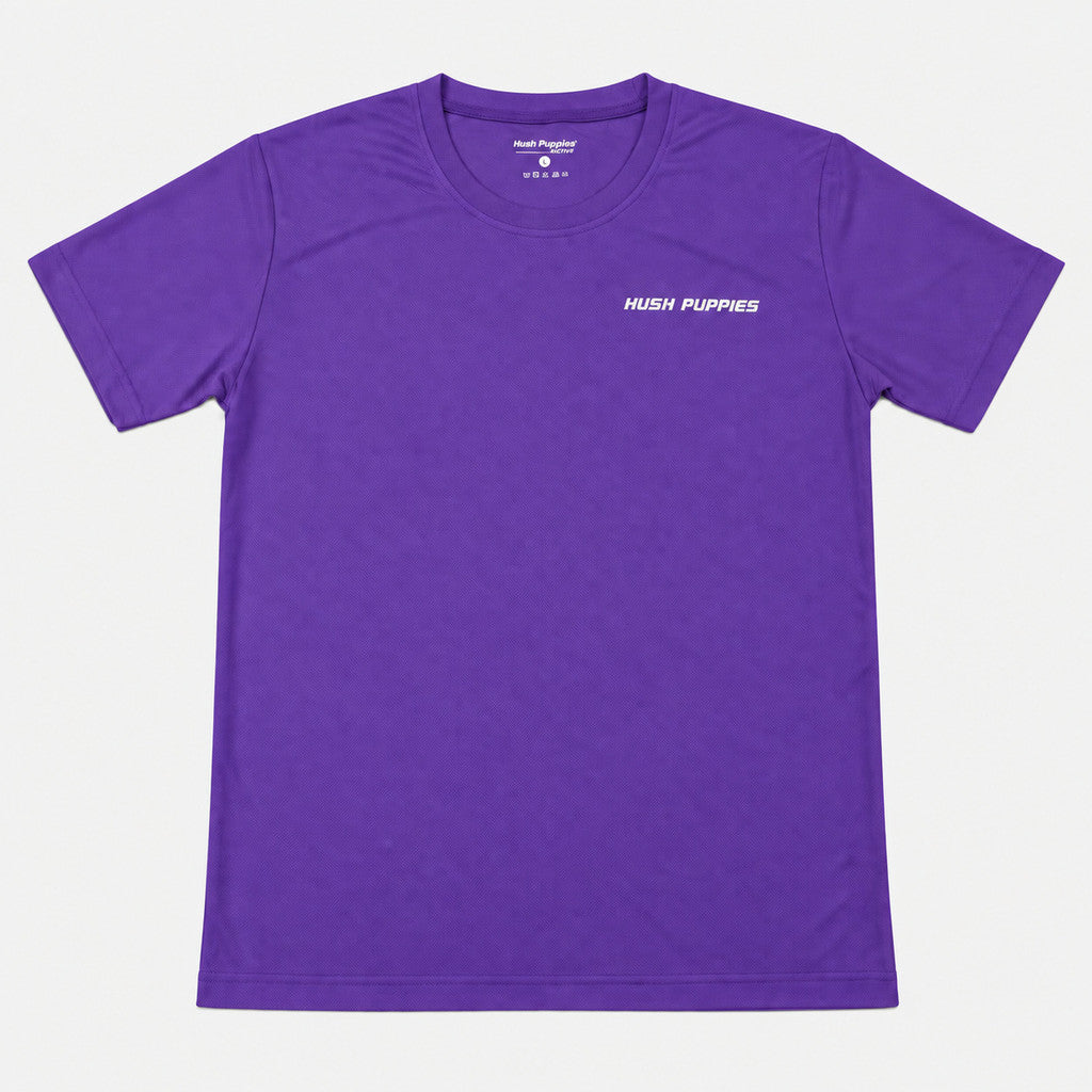 Men's Round Neck Mesh Active Tee | Quick Dry | HMT659923