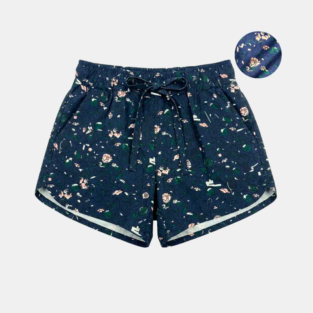 Ladies' Full Print Shorts | Cotton | HLM559690
