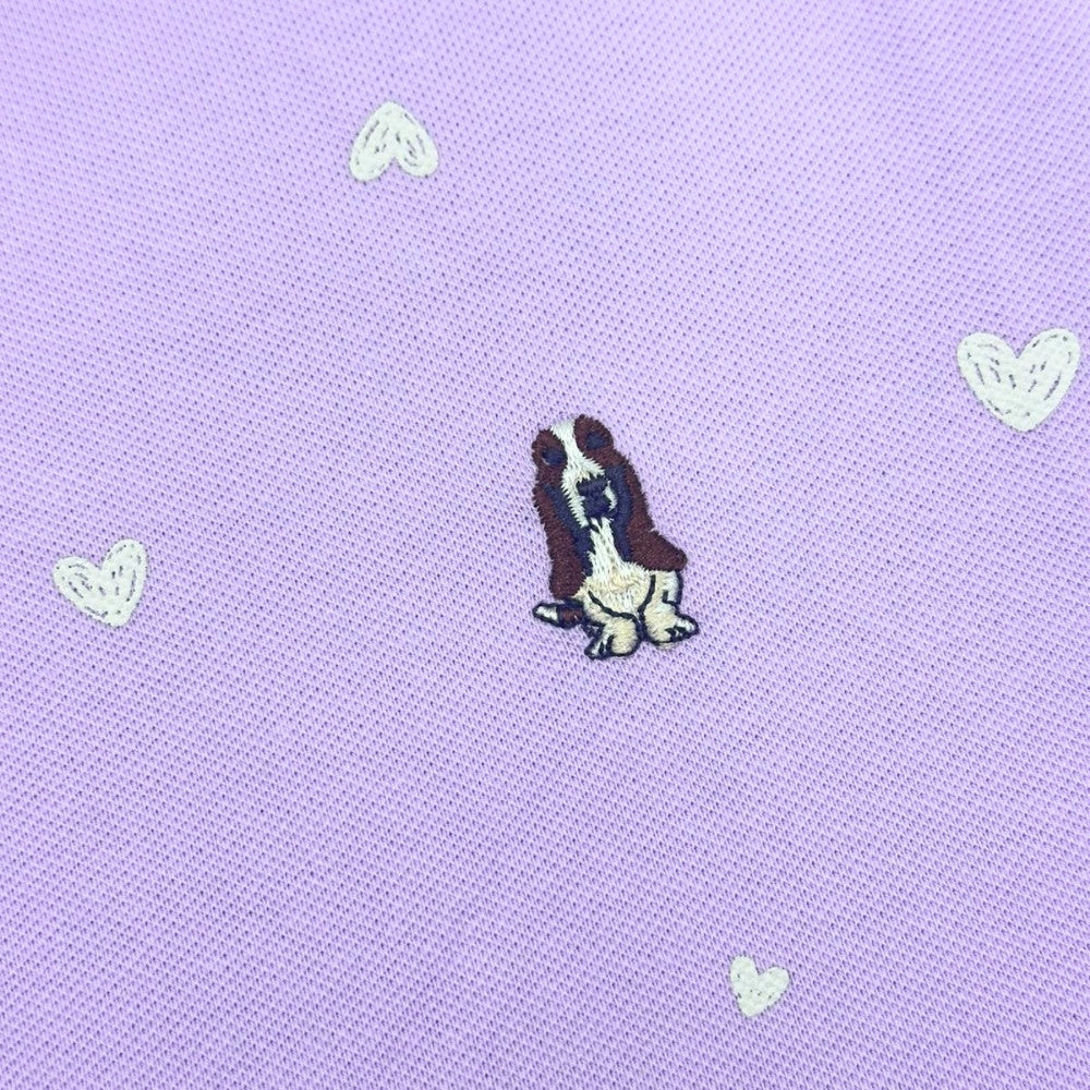 Ladies' Full Print Polo Hearts | 100% Pique Cotton | HLP559724