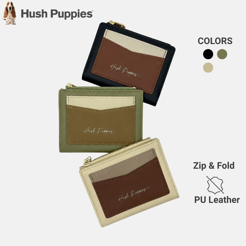 Women's Card Holder Zip Purse | PU Leather | HLA479583