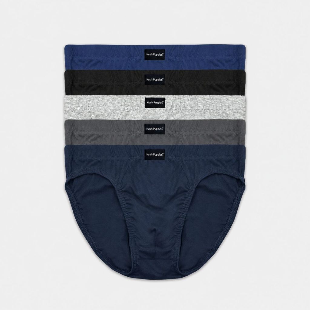 5pcs Men's Briefs | Cotton Jersey | Mini | HMB679426