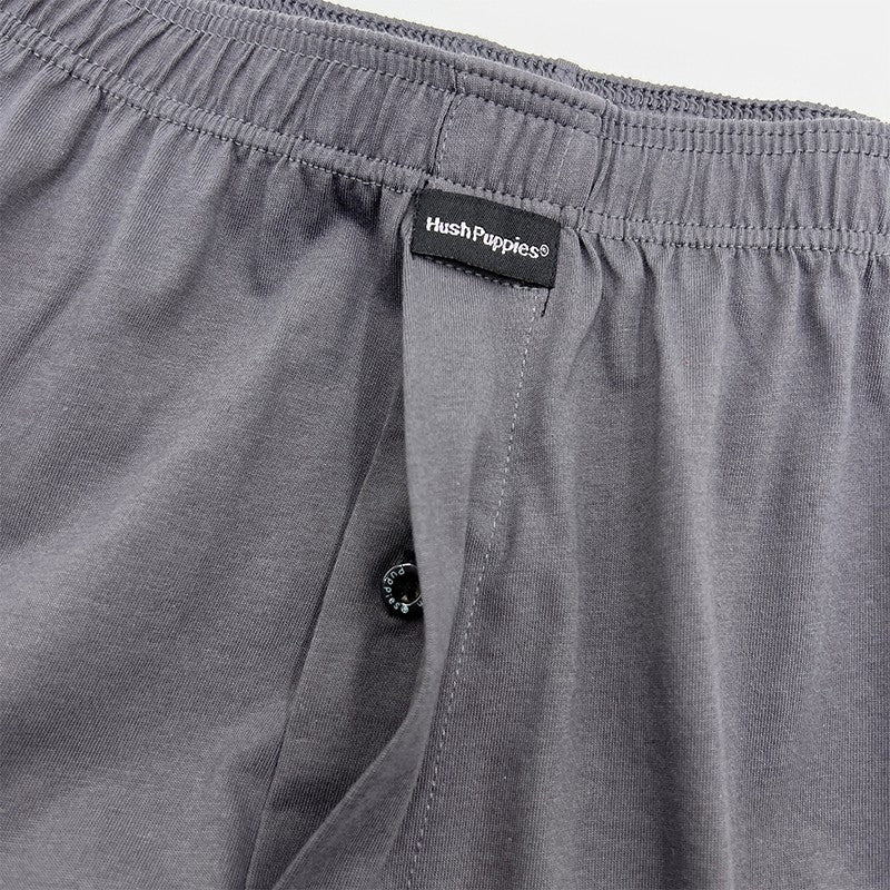 2pcs Men's Knit Boxer Shorts | Combed Cotton | HMX733055