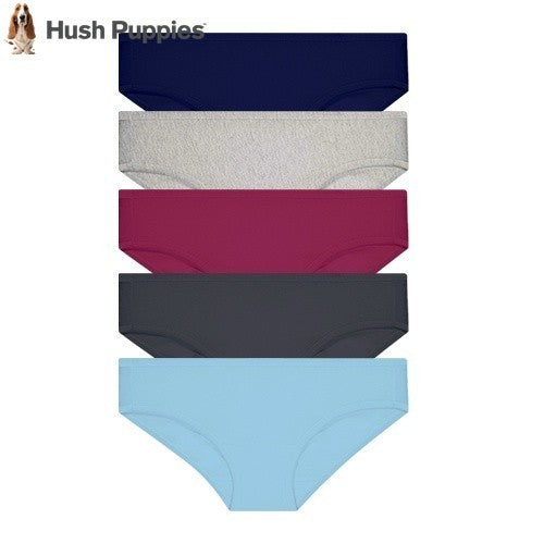 Cotton Spandex Mini 5pcs Ladies Panties HLU008956