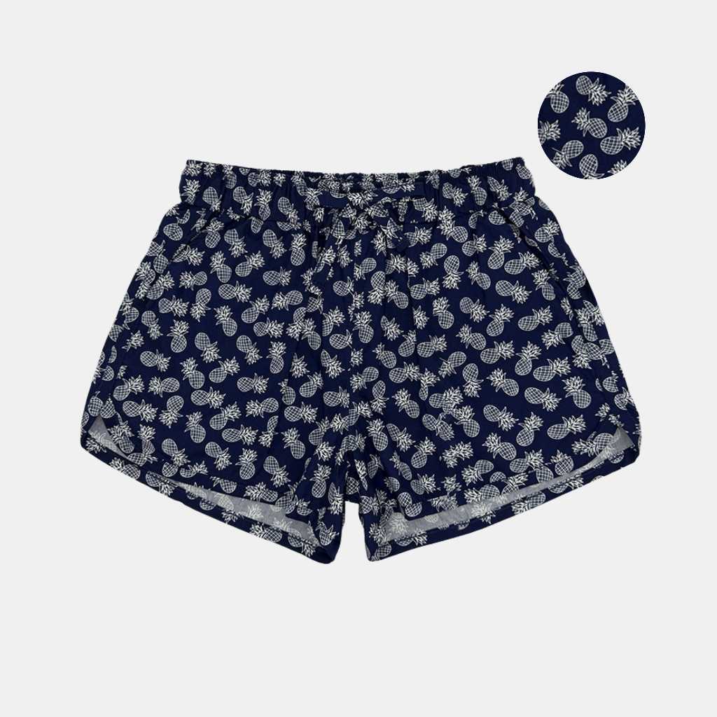 Ladies' Full Print Shorts | Cotton | HLM559690