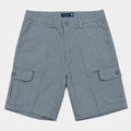 Men's Cargo Bermuda Shorts with Pleated Pockets | 100% Cotton Twill | HMM579849