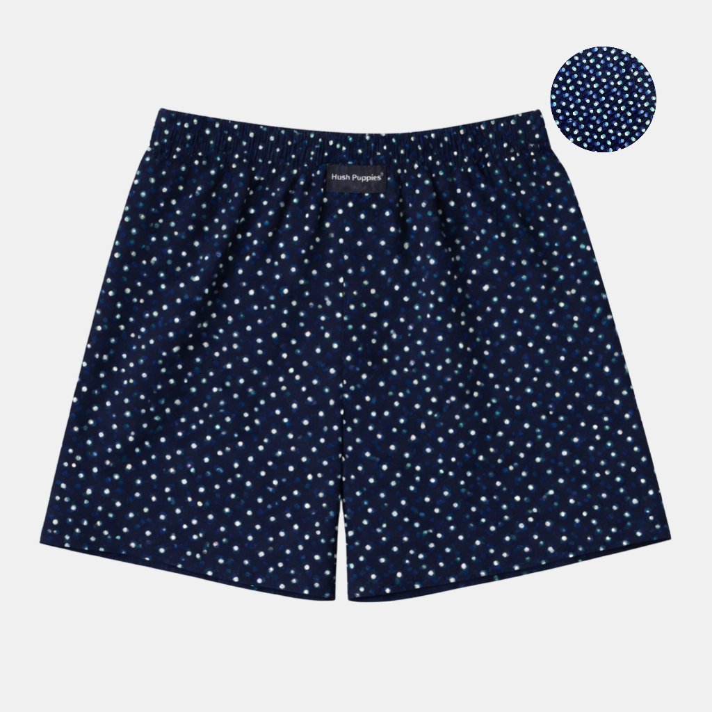 Hush Puppies 1pc Men Knit Boxer Shorts 100% Cotton HMX639857