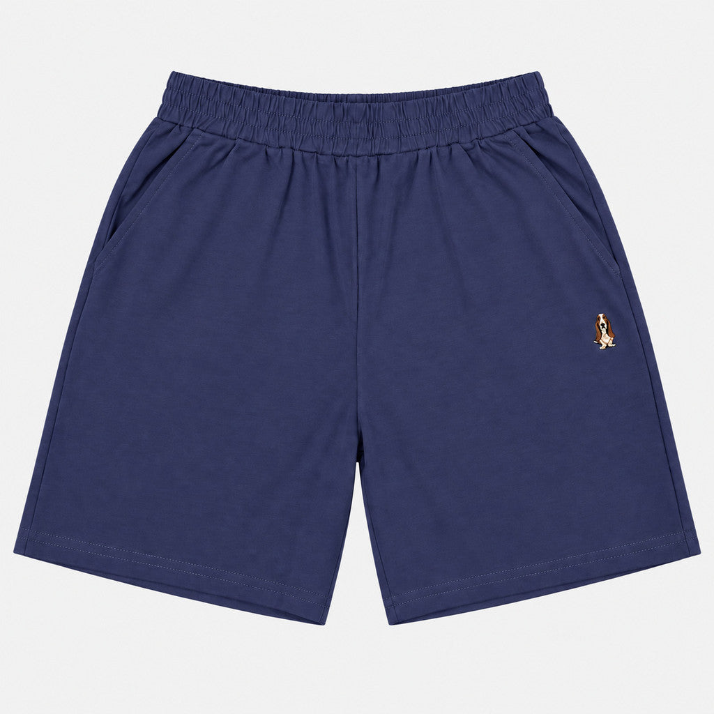 Men's Knit Easy Shorts | 100% Cotton | HMM601061