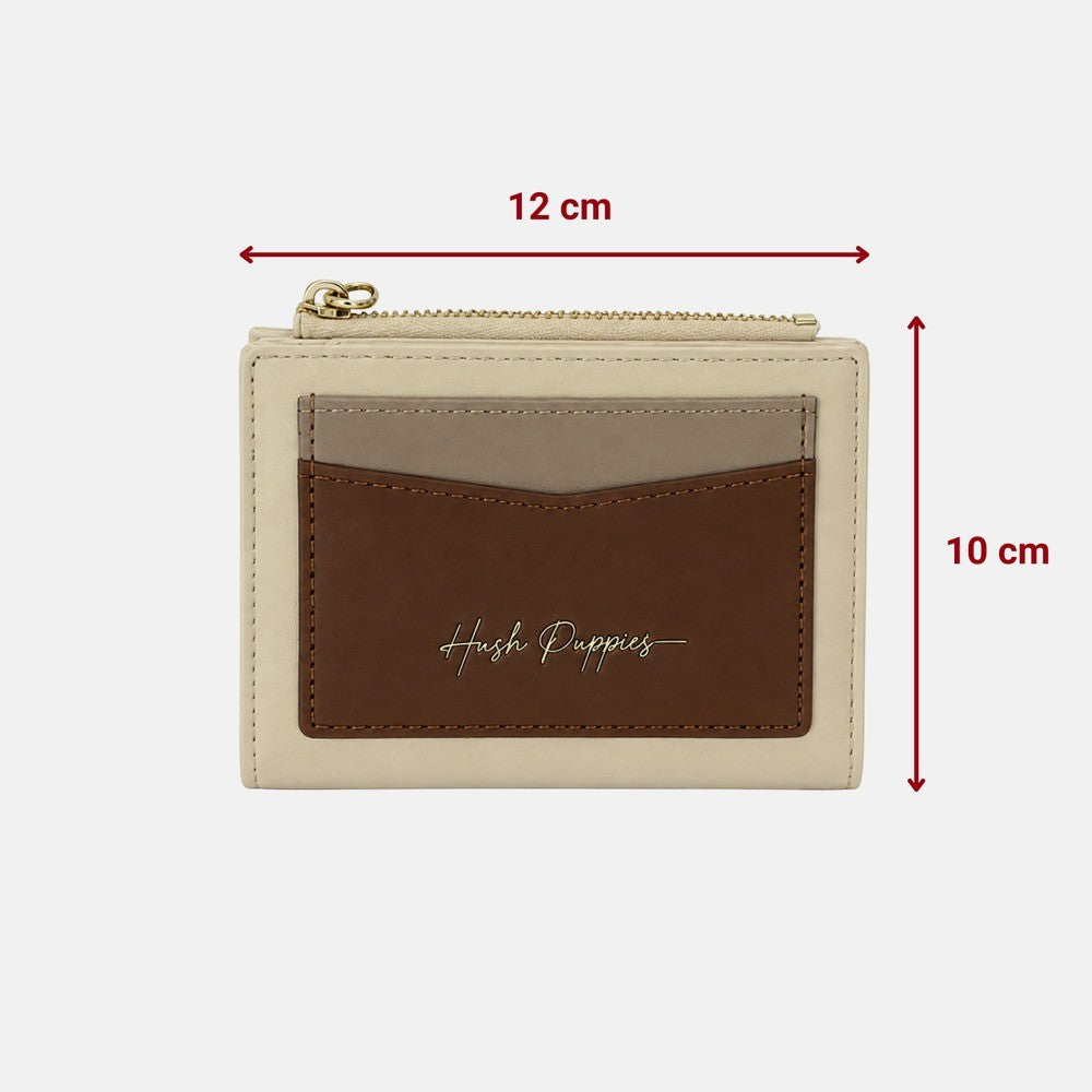 Women's Card Holder Zip Purse | PU Leather | HLA479583
