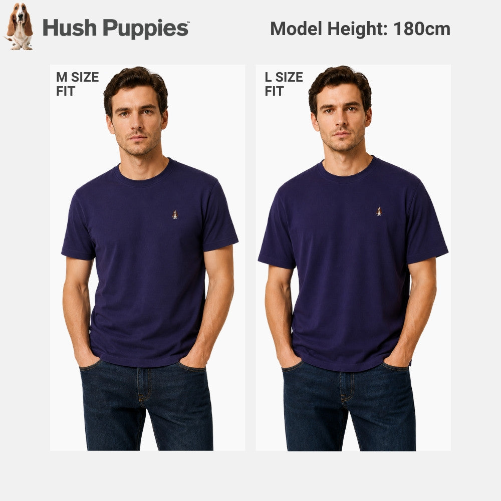 Men's Round Neck Tee | 100% Cotton | HMT409416