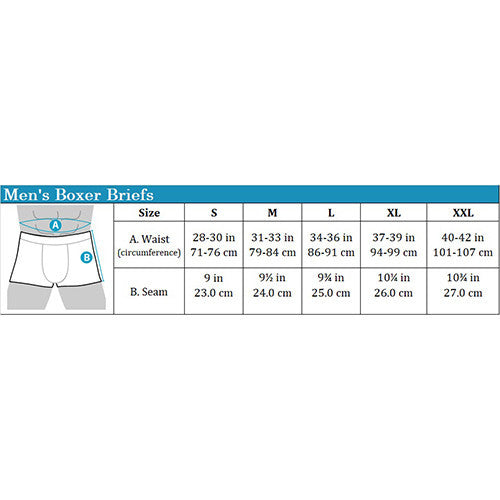 2pcs Men's Boxer Briefs | Bamboo Elastane | HMX702179