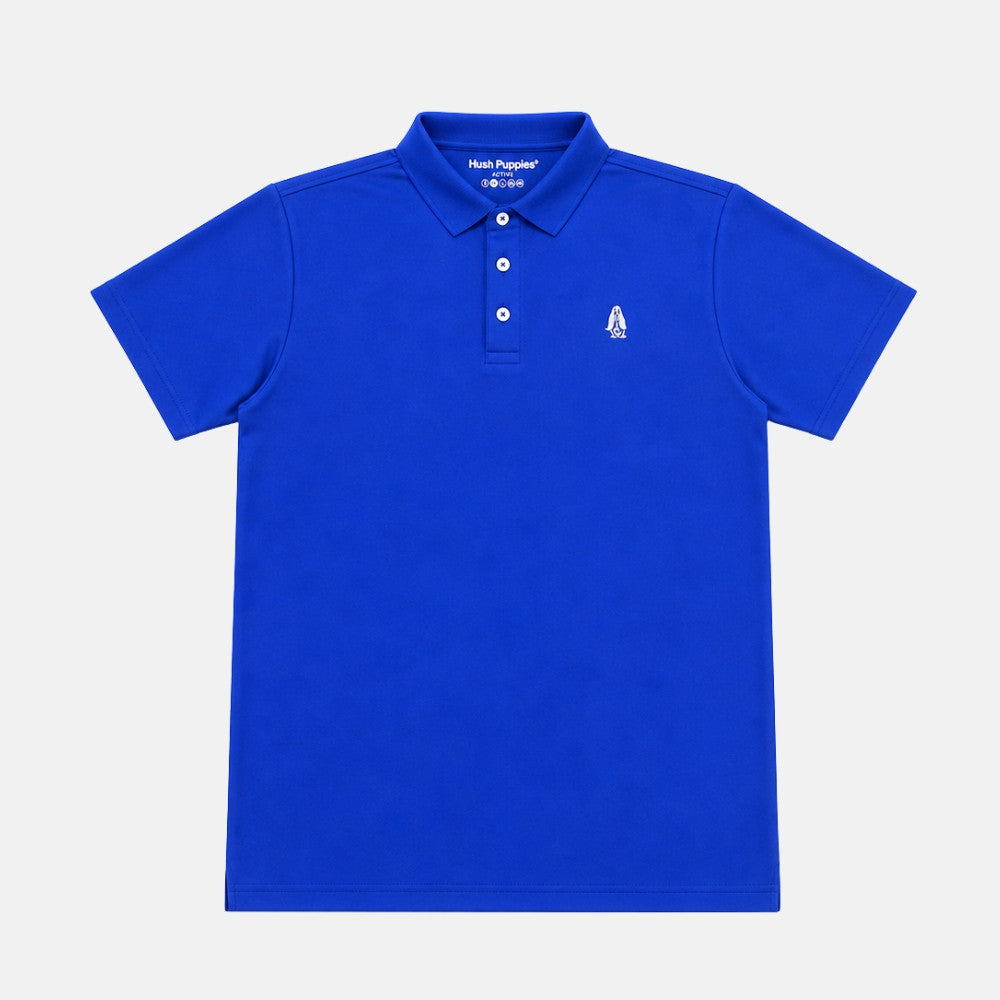Men Active Polo With Dog Logo | HMP639878