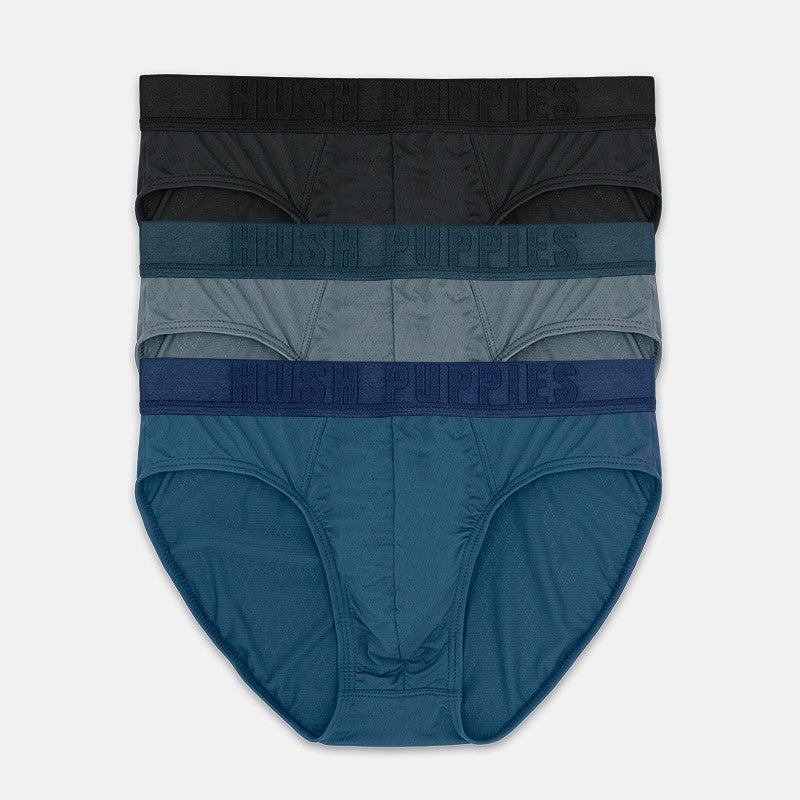 3pcs Men Briefs | Microfiber Elastane | Mini | HMB479486