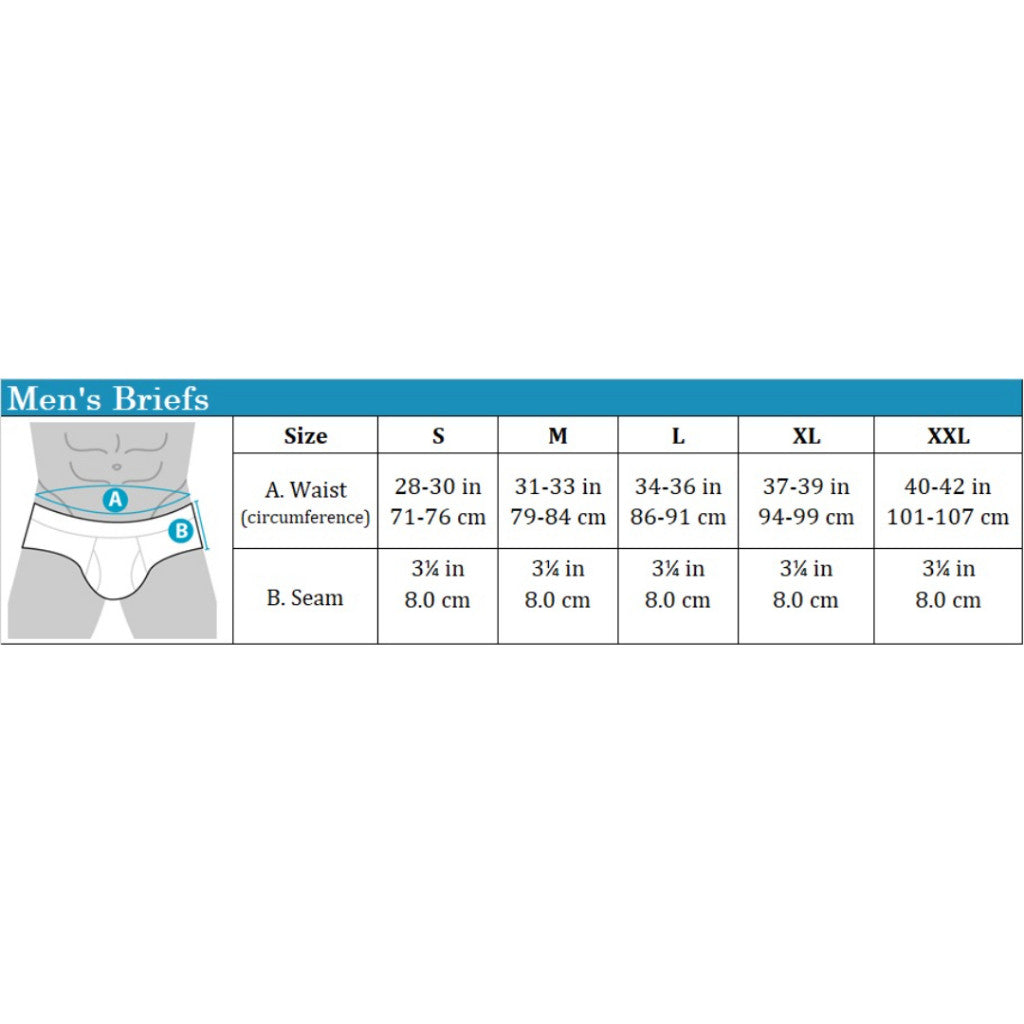3pcs Men's Briefs | Cotton Elastane | Mini | HMB579730