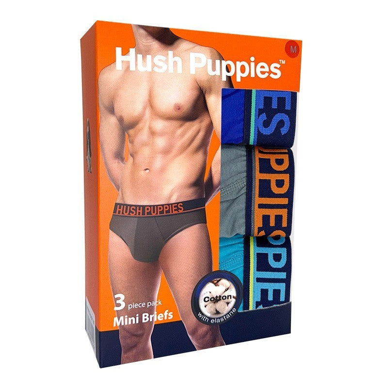 3pcs Men's Briefs | Cotton Elastane | Mini | HMB579743