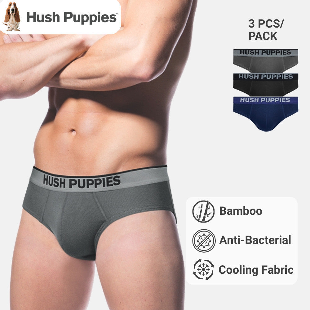 3pcs Men's Briefs | Bamboo Elastane | Mini | HMB702178