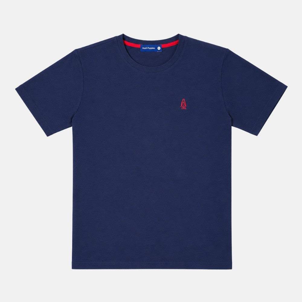 Men's Round Neck Basic Tee | 100% Cotton | HMT619864
