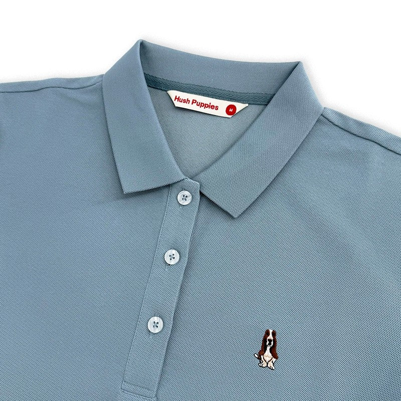 Ladies' Polo Dress With Small Dog Embroidery | HLD579812